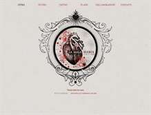 Tablet Screenshot of lamalasuertetattoo.com